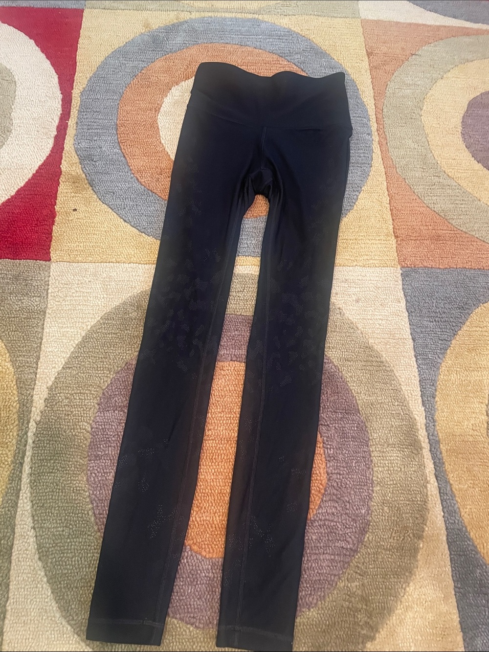 lululemon athletica Black High-Rise Performance Leggings, Sz4, Used Condition